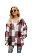 Load image into Gallery viewer, Hooded Flannel