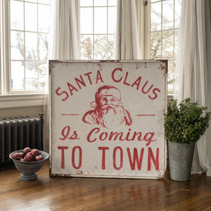 Santa Claus Sign