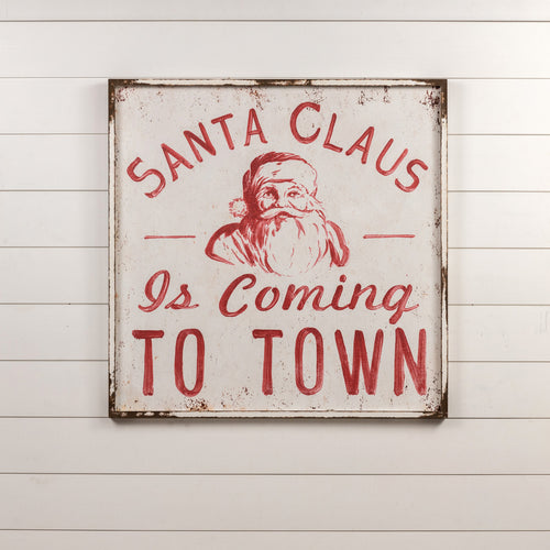 Santa Claus Sign