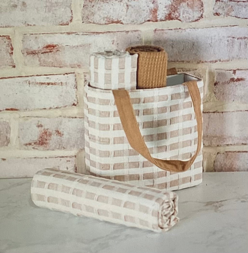 Latte Weave Towel Set