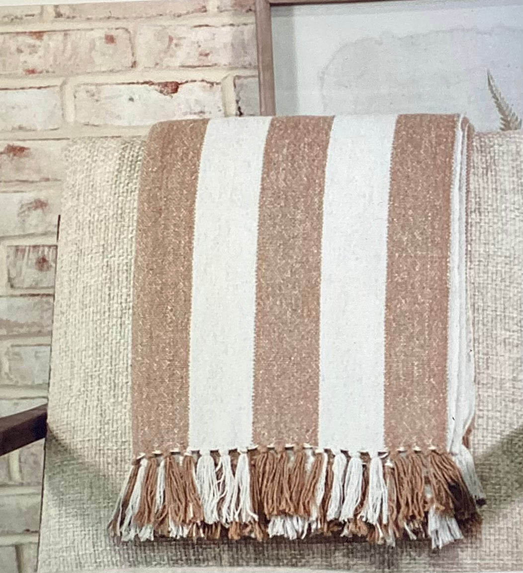Striped Throw
