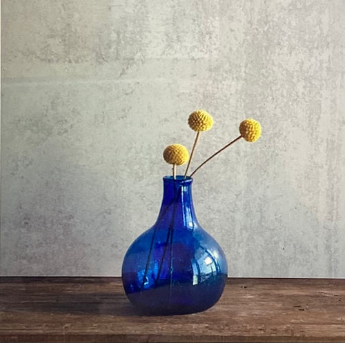 Blue Glass Vase