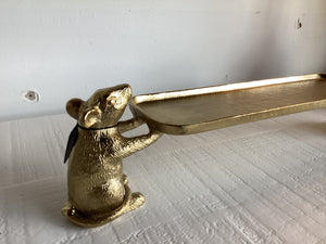 Gold Mice Tray