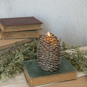 Pine Cone Candle