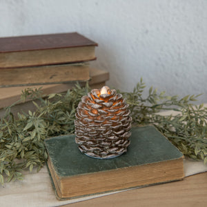 Pine Cone Candle