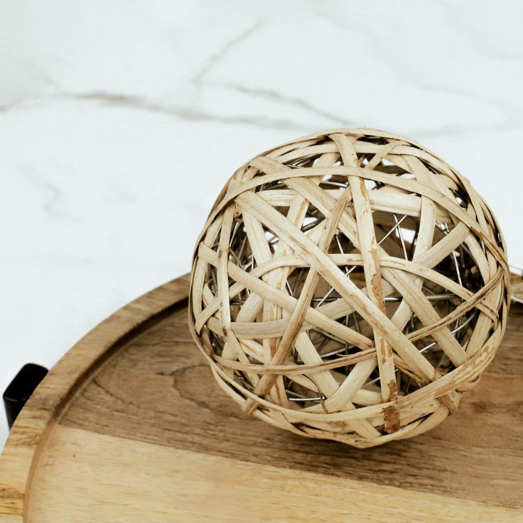 Rattan Ball Ornament