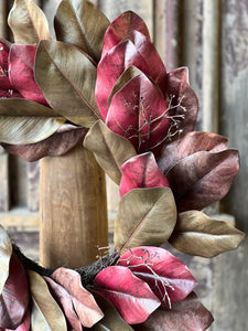 Decorous Magnolia Wreath