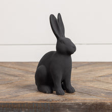 Load image into Gallery viewer, Black Sitting Bunny