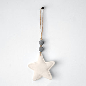 Velvet Star Ornament