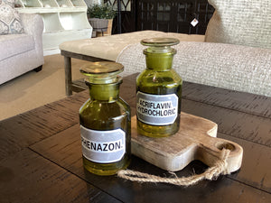 Green Glass Bottle