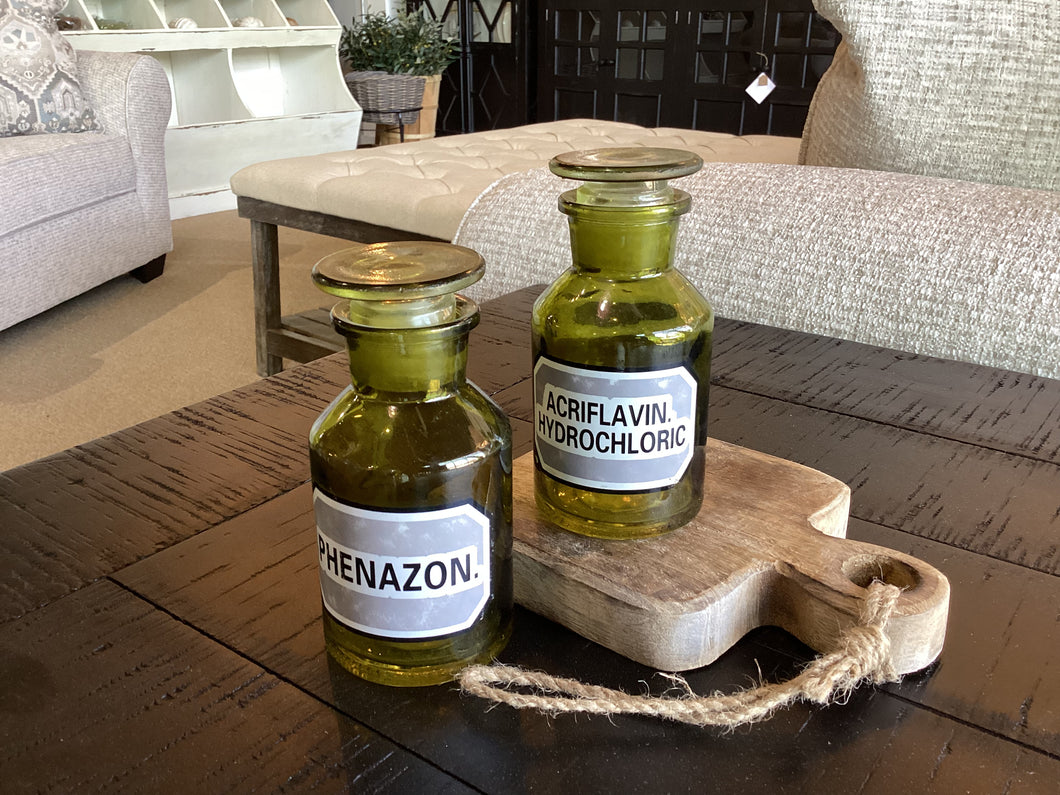 Green Glass Bottle