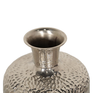 Metal Textured Vase