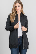 Load image into Gallery viewer, Suede Bomber Jacket