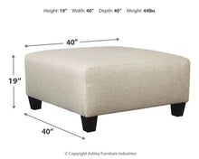 Load image into Gallery viewer, Hallenberg Oversized Ottoman