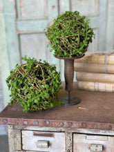 Load image into Gallery viewer, 5” Moss Twined Vine Ball