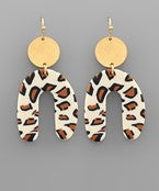 Leopard Arch Earrings