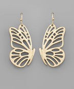 Load image into Gallery viewer, Butterfly Wing Pair Earrings