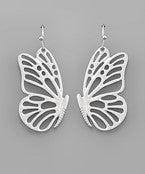 Load image into Gallery viewer, Butterfly Wing Pair Earrings