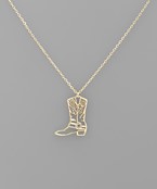 Boot Necklace