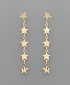 Star Dangle Earrings