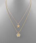 Daisy Layer Necklace