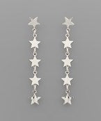 Load image into Gallery viewer, Star Dangle Earrings