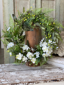 Chantilly Fields Wreath