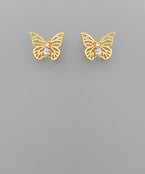 Butterfly Cutout Earrings