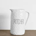 White Pitcher