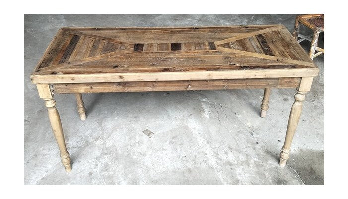 Distressed Wood Table