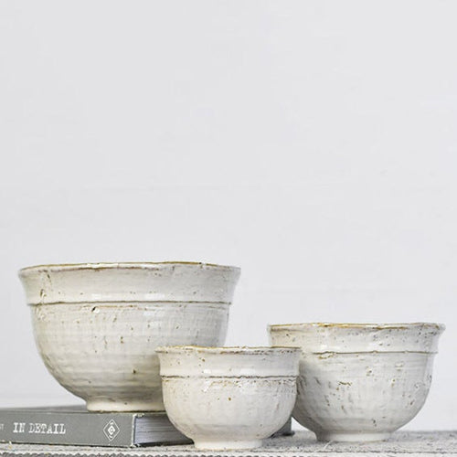 White Ceramic Bowls