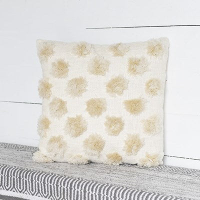 Natural Tufted Pillow