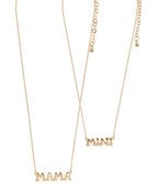 Mama & Mini Necklace Set