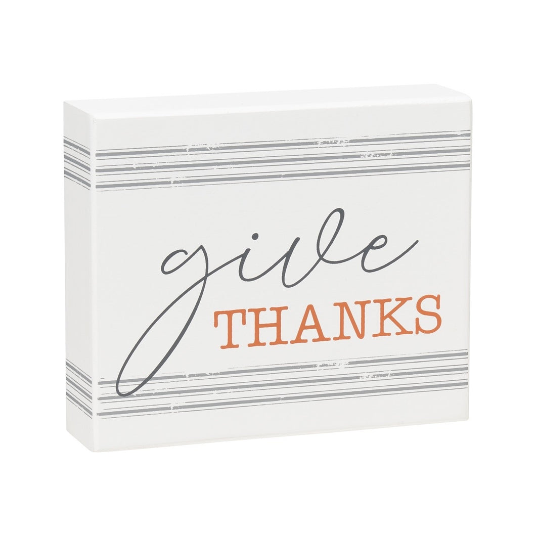 Give Thanks Sitter
