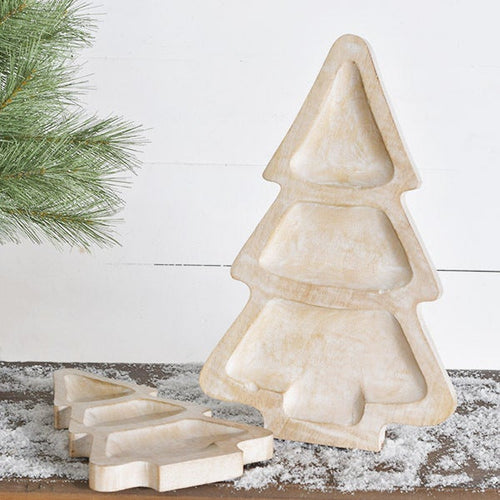 Wood Tree Tray