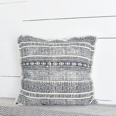 Natural/Blue Pillow