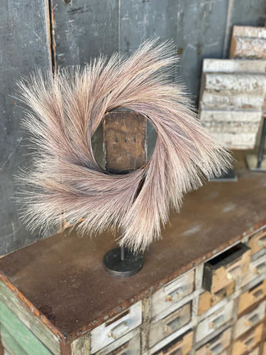 Tawny Plume Grass Candle Ring